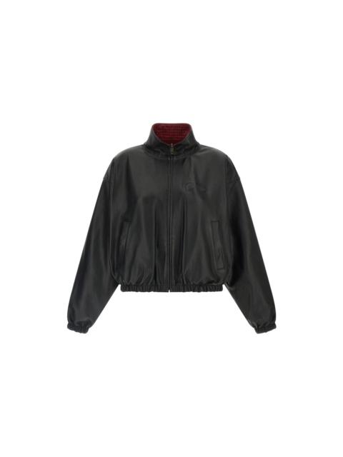 BALENCIAGA BALENCIAGA Black/Red Reversible Jacket New & Authentic (Wome