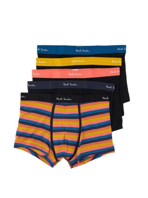 Paul Smith Paul Smith Men Pack Of Five Boxer Shorts