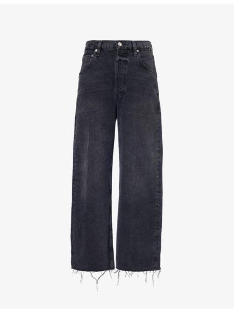 Citizens of Humanity Ayla raw-hem wide-leg jeans