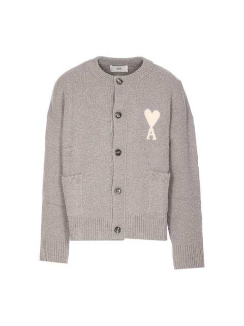 AMI Paris Ami Paris Grey Sweaters & Knitwear Men