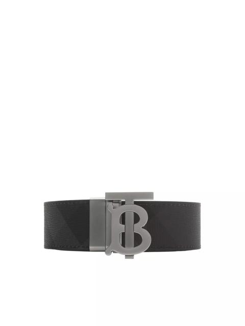 Burberry Reversible Check TB Belt