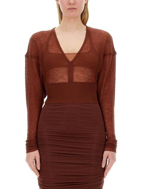 Rick Owens Women Wool Jersey.