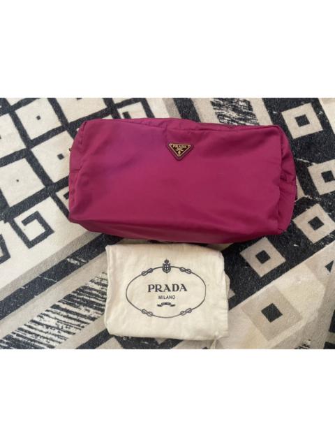 Authentic PRADA tessuto nylon cosmetic bag