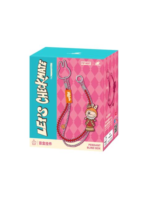 POP MART Pop Mart Labubu The Monsters Let's Checkmate Series Pendant Single Blind Box