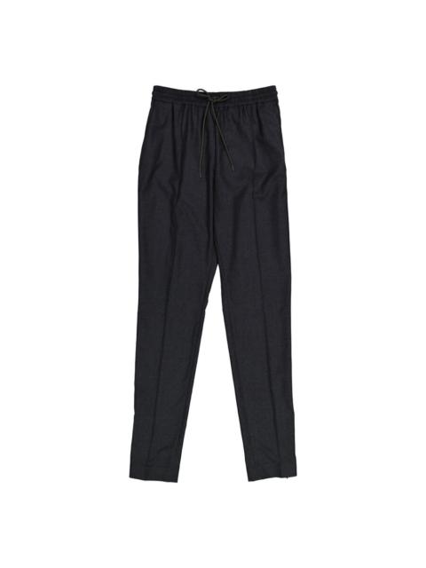 Burberry Burberry Dark Grey Melange Wool Lidywhs Trouser
