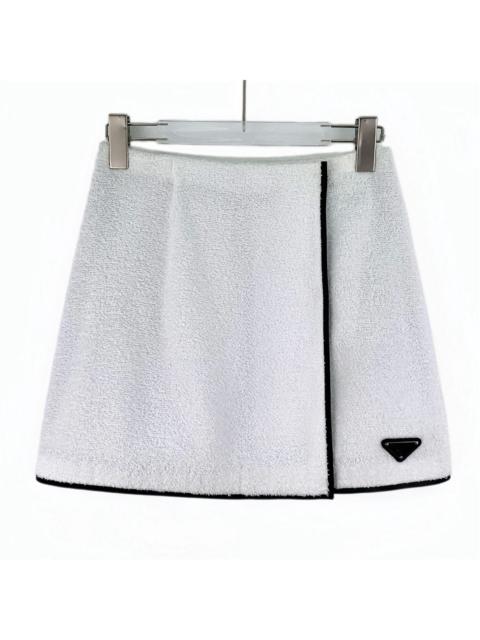 Prada Prada White Cotton Skirt
