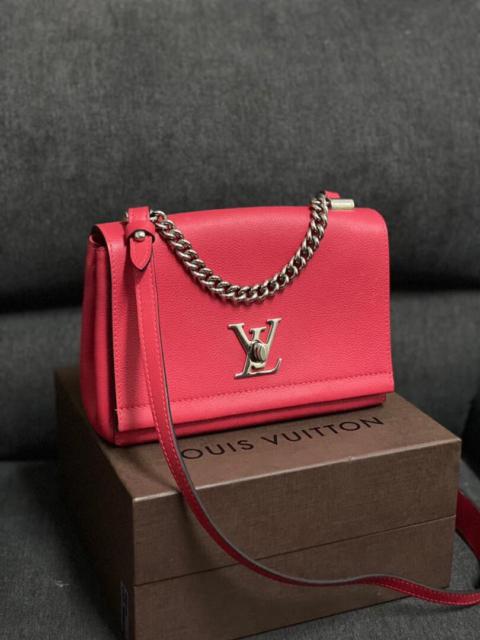 Louis Vuitton Authentic LOUIS VUITTON Rubis Calf Leather BB Red