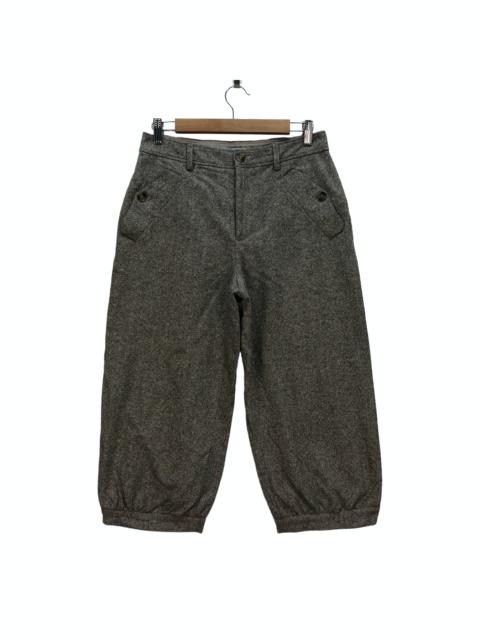 Other Designers agnes b. - AGNES B PARIS 3 QUARTER WOOL PANTS #6813-89