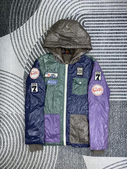 Other Designers Japanese Brand - Kriff Mayers By Asdic Color Block Hooded Jacket