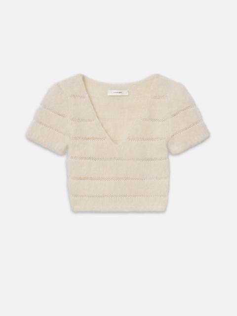 FRAME The Cloud Sweater in Cream