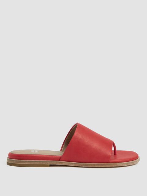 EILEEN FISHER Kore Tumbled Leather Sandal