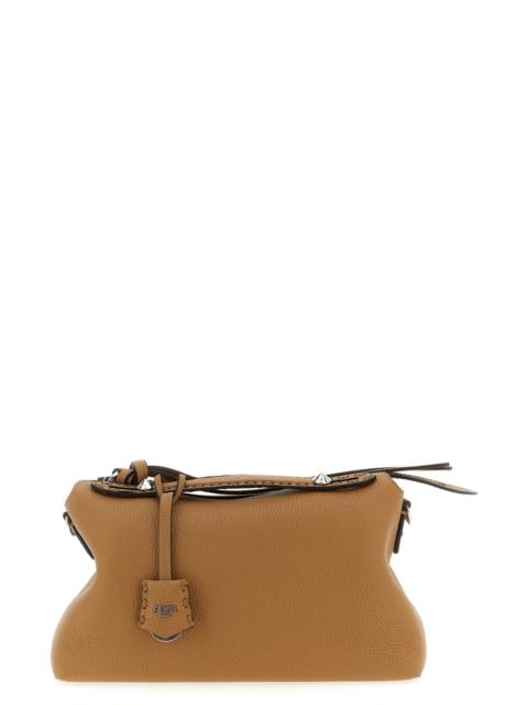 FENDI FENDI By The Way Medium Cappuccino Leather Shoulder Bag New