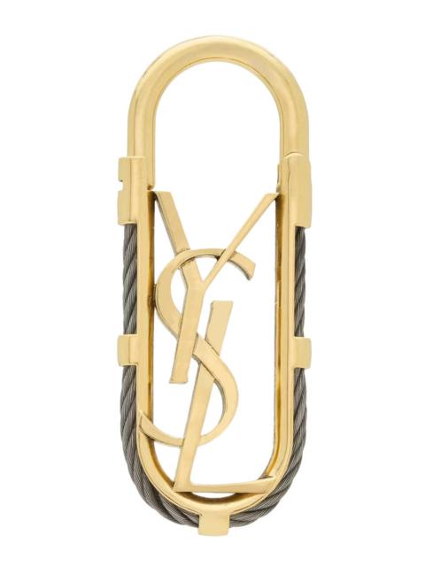 SAINT LAURENT Saint Laurent Men Ysl Metal