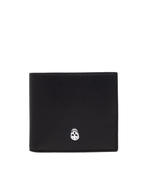 Alexander McQueen skull-plaque bi-fold wallet