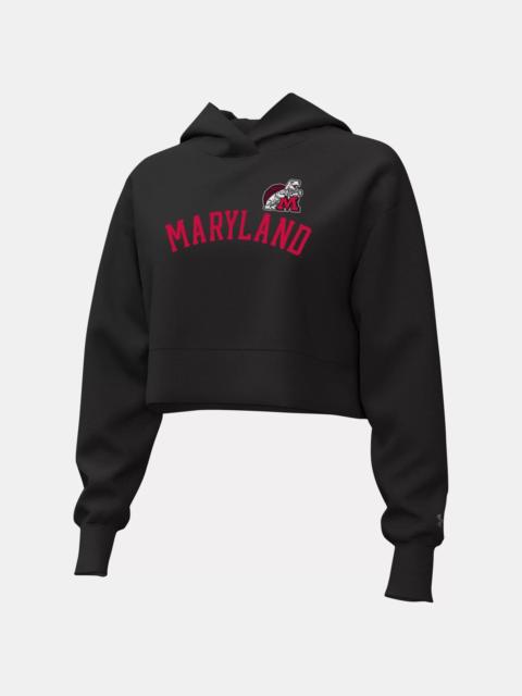 Under Armour Women's UA Rival Fleece Collegiate Cropped Hoodie