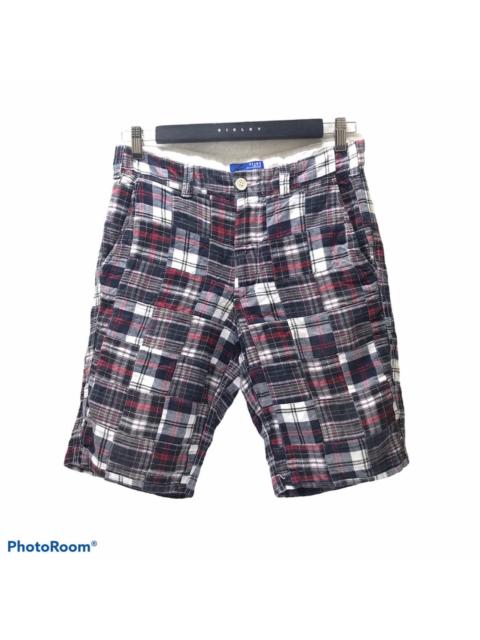Other Designers Beams Plus × Japanese Brand - Beams Short Pants Rebuild Patchwork Plaid