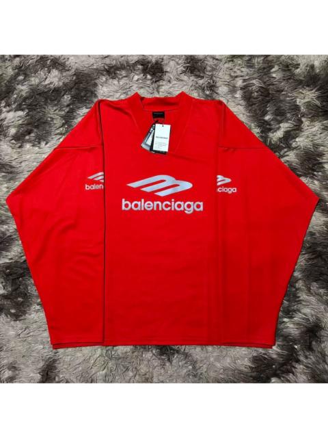 BALENCIAGA BALENCIAGA 3B Sports Icon ski sweatshirt red