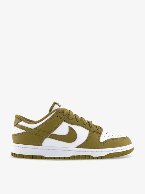 Nike Dunk Low leather low-top trainers