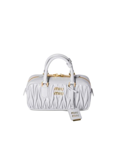 Miu Miu Arcadie matelassé leather tote bag