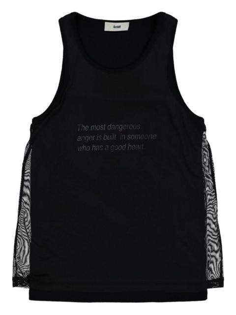 GmbH round-neck tank top