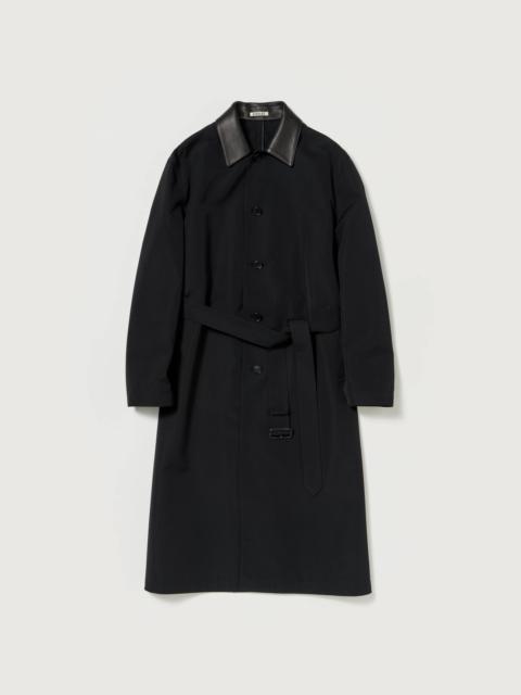AURALEE WOOL MAX CANVAS COAT