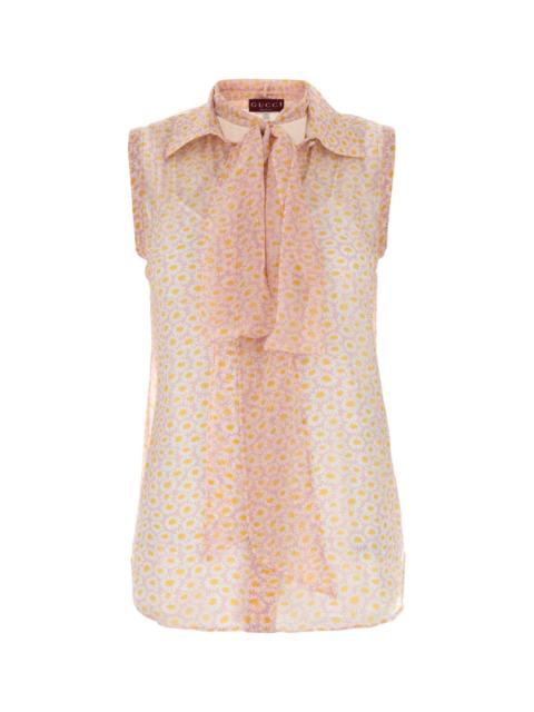 GUCCI Gucci Women Printed Crepe Shirt