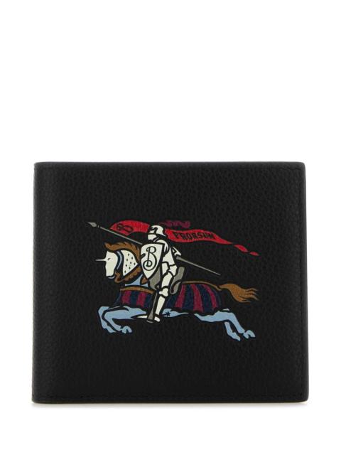 Burberry Burberry Men Black Leather Card Holder