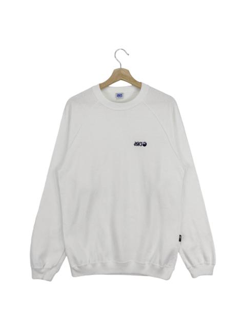 Other Designers Vintage - 90’s Asics Japan Embroidery Logo Sweatshirts