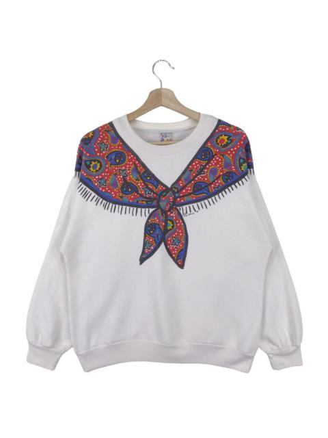 Other Designers Vintage - 80’s Ken Done Paisley Art Sweatshirts