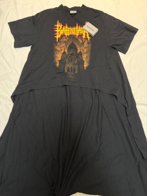 BALENCIAGA Balenciaga 26FW graphic tee black