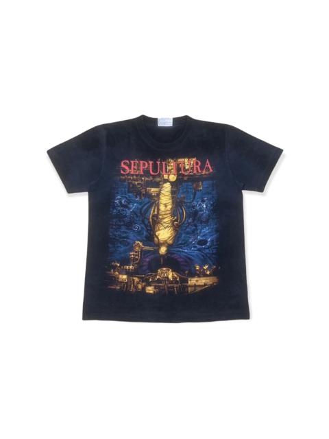 Other Designers Rock Band - Vintage Sepultura Chaos AD Band Tshirt