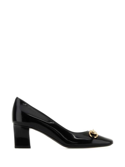 GUCCI Gucci Women Black Leather Signora Pumps
