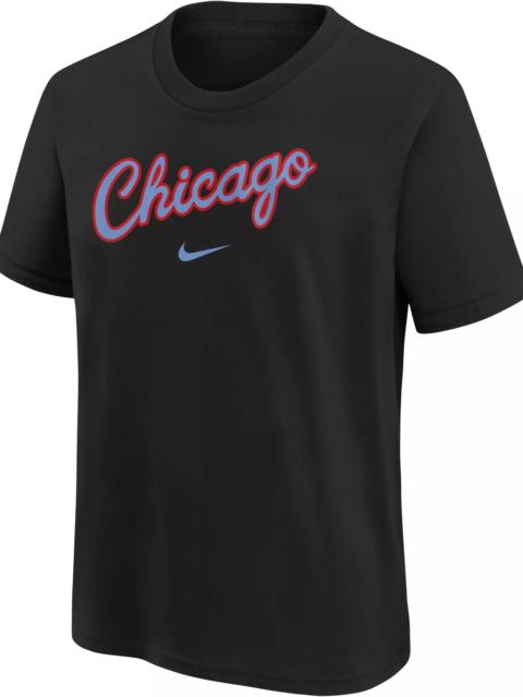 Nike Nike Youth 2025-26 City Edition Chicago Bulls Logo T-Shirt