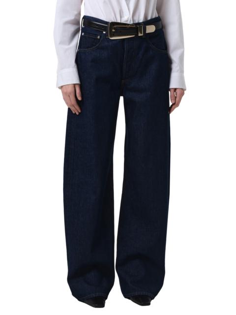 Citizens of Humanity Citizens of Humanity Ayla High Waist Baggy Wide Leg Jeans in Amherst Dark Indigo at Nordstrom