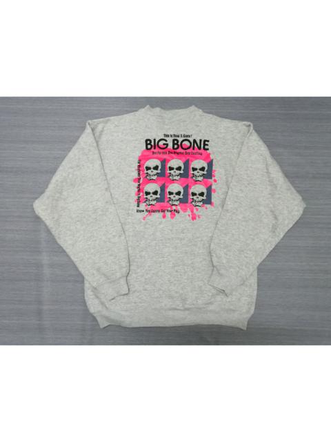 Other Designers Hanes × Vintage - Vintage BIG BONE By HANES Sweatshirt Made In USA