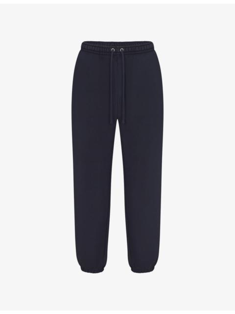SKIMS Heavy Fleece Straight-Leg Cotton-Jersey Jogging Bottoms