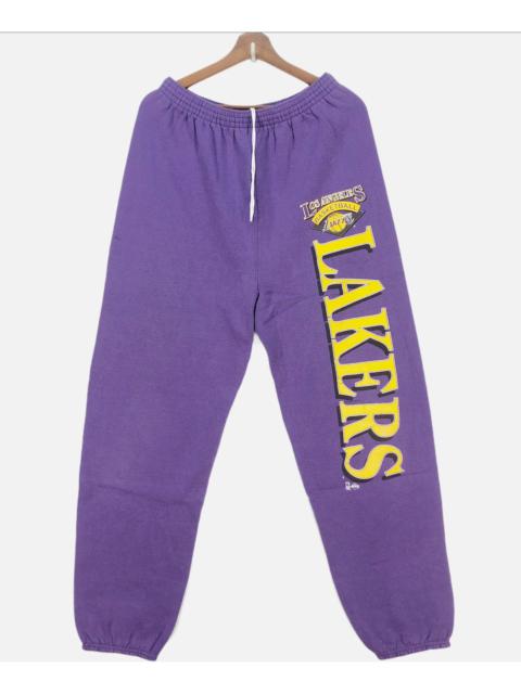 Other Designers Vintage 90s Los Angeles Lakers NBA Jogger Pant