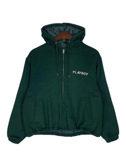 Other Designers Vintage - Playboy Bunny Fleece Zipper Jacket Hoodie