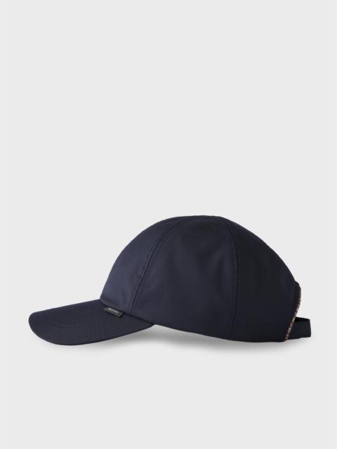 Paul Smith Navy 'Storm System' Wool Cap