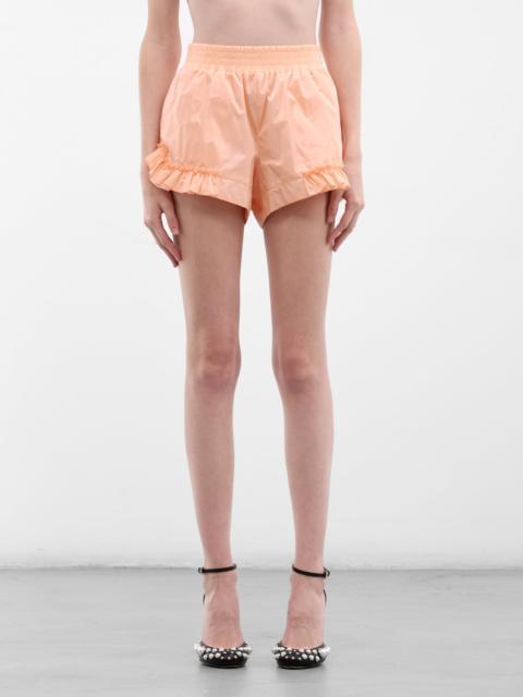 Simone Rocha Clementine Frilled Tech Mini Shorts