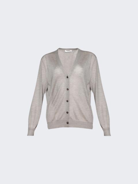 The Row Nilas Cardigan Beige Melange