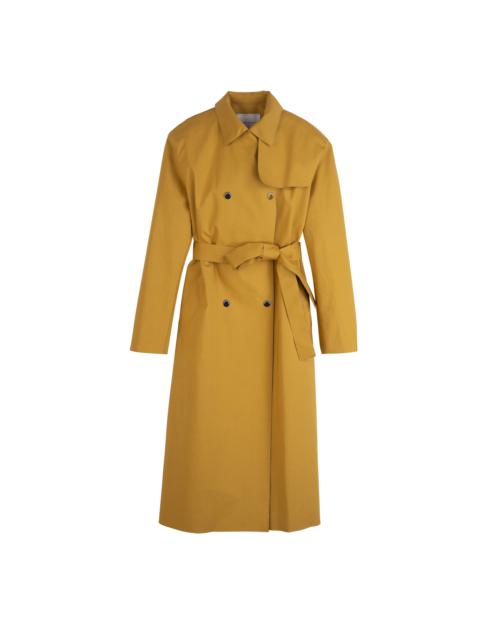 Longchamp Trench coat Nutmeg - Water-repellent technical canvas