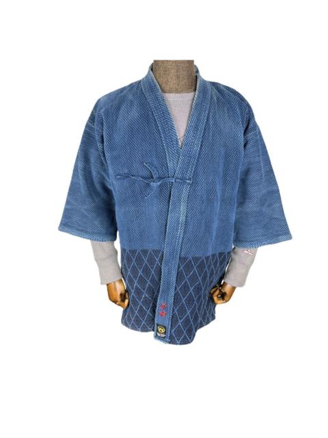 Other Designers Kiriko Made - 🌟INDIGO NORAGI SASHIKO KENDO ERA BORO KIMONO