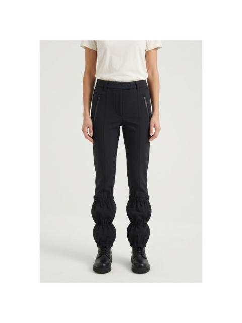 Brunello Cucinelli Brunello Cucinelli Woblack Gathered Hem Trousers