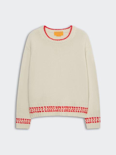 GUEST IN RESIDENCE Tipped Cozy Crew