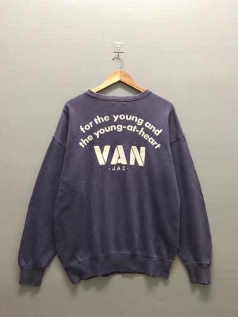 Other Designers Vintage 90s Van Jac Sunfaded Sweatshirt