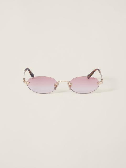 Miu Miu Miu Miu Logo sunglasses