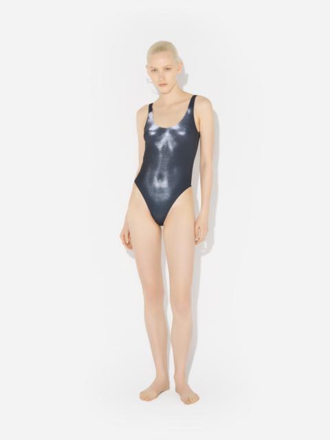 Jean Paul Gaultier THE SILVER BODY DUST SWIMSUIT