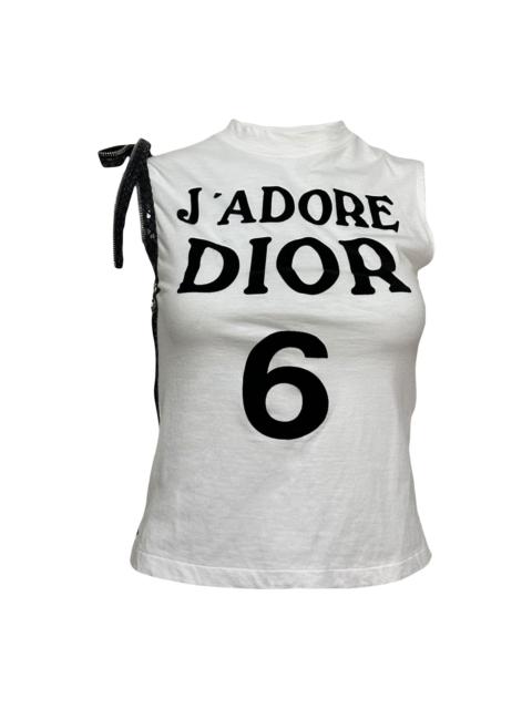 Dior CHRISTIAN DIOR Spring Summer 2001 "J'ADORE DIOR 6" Zipper Tank Top