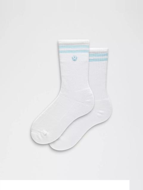 lululemon Unisex Daily Essential Crew Socks *Stripe